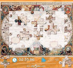 직소퍼즐 - Antique Map