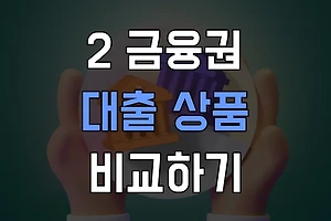2금융권 대출 상품 비교: 어디서 빌려야 유리할까? 썸네일
