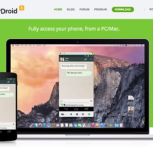 컴퓨터에서 안드로이드폰 조종(?)하기 - AirDroid
