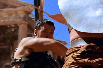 [Gladiator] – Maximus’s rise as a gladiator, maggot therapy, Hispania, Numidia, Zuccabar, SPQR, rudis, Maximus's awakening as a Gladiator