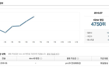 다음 뷰애드 6월치~