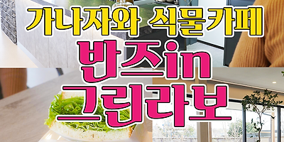 【가나자와 식물카페】 반즈 in 그린라보(green labo)