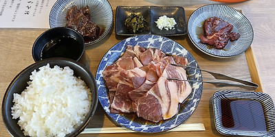 【가나자와 런치】혼자 편하게 고기 굽굽 고플때."마루미쇼텐"