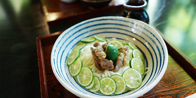가나자와전통 우동맛집 - 오타후쿠 현지 맛집의 스다치우동(계절메뉴)