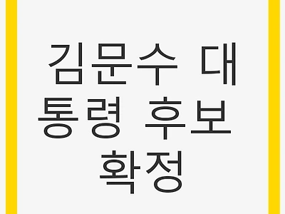 김문수 대통령 후보 확정, 조기 대선과 정치 변화