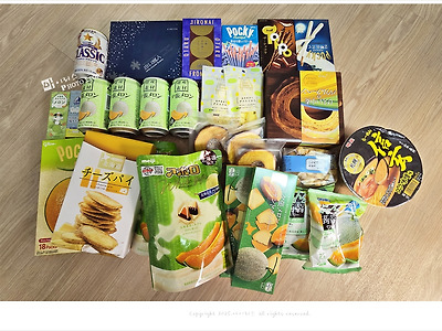 딸의 삿포로 돈키호테 쇼핑리스트 메론맛이 대세