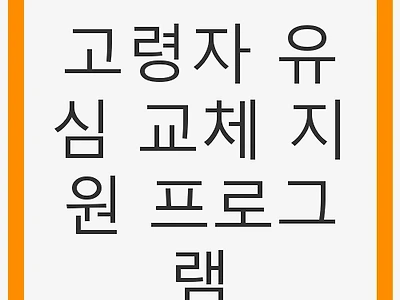 고령자 유심 교체 지원 프로그램: 안전한 디지털 라이프를 위해