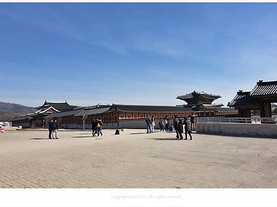 서울 출사, 맑은 하늘이 반가웠던날 경복궁입구에서