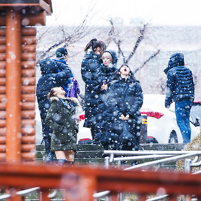[2014.12.14] 인기가요 AOA '사뿐사뿐' 막방 팬미팅 직찍 by 둘리