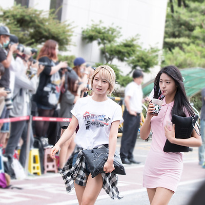 [150710] 에이오에이(AOA) KBS 뮤직뱅크 리허설 출퇴근길 직찍 By SuYa티스토리 툴바