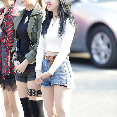 16.04.29 트와이스 뮤직뱅크 출근길 by. MINe.티스토리 툴바