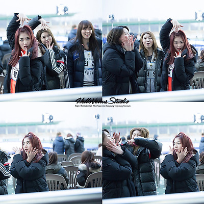 150301 출발드림팀 헬로비너스 (Hellovenus) 단체 사진 by 아데스
