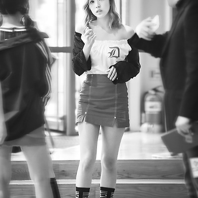 [2016.05.19] 엠카 중간출근 트와이스 미나, 나연