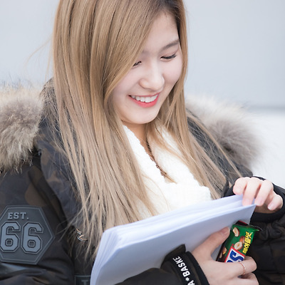 160306 인기가요 이벤트 사나