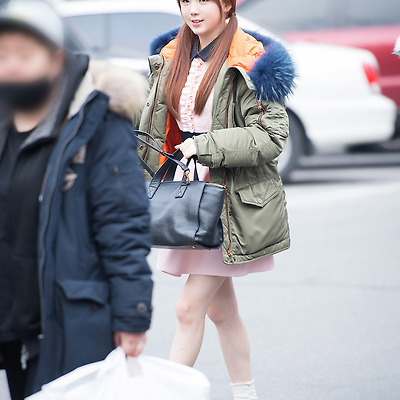 [2016.01.17] 아이돌 노래자랑 출근길 러블리즈 케이