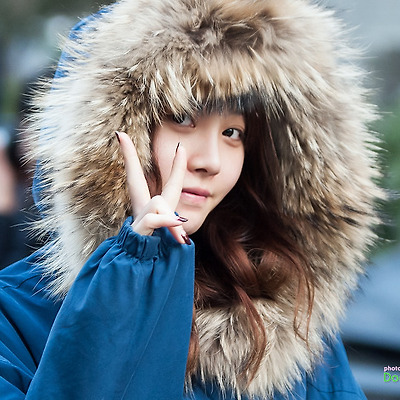 [2014.02.07] KBS뮤직뱅크 출근길 걸스데이 유라 직찍 by 둘리