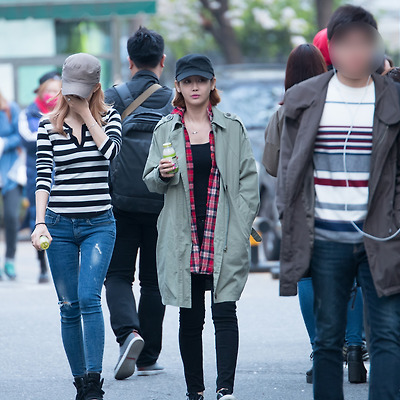 [14.04.11] 크레용팝 뮤직뱅크 리허설 출퇴근 직찍티스토리 툴바