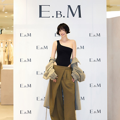 나나, 'E.B.M' 롯데백화점 잠실점 오픈 1주년 기념 행사 방문