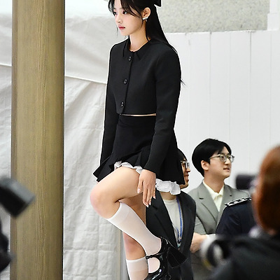 뉴진스 민지 NewJeans MINJI 인천공항세관 홍보대사 위촉식