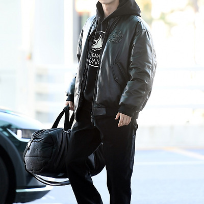 황민현, 센스있는 올블랙 윈터룩