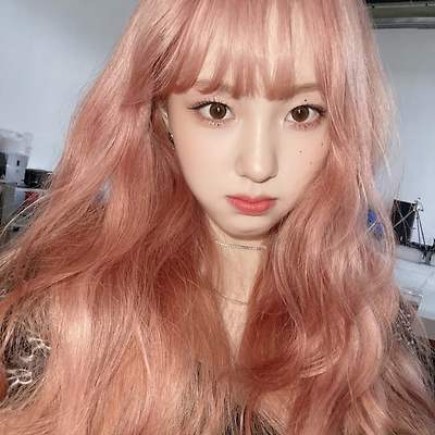 케플러 김채현 핑크 헤어 셀카 [CHAEHYUN Kep1er]