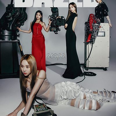 요새 나름 핫한 에스파, 데이즈드 코리아를 장식