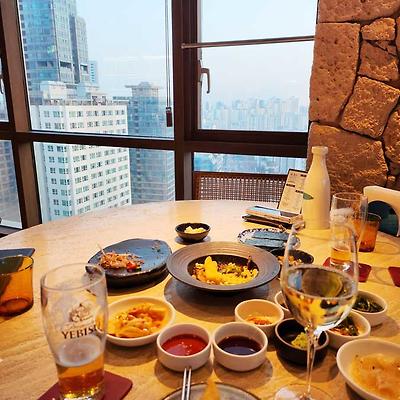 호텔 20층에서 즐기는 해산물 요리의 향연, 수원 동탄 '삼면이 바다'