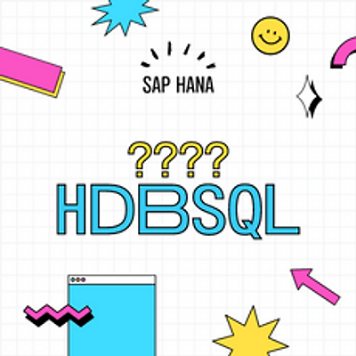 Log On to a Database ( HDBSQL 를 이용한 HANA DB 접속 )