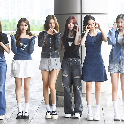 엔믹스(NMIXX), 스타일리시한 데님 스타일링