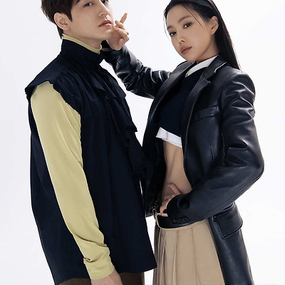 손나은, 김범 엘르 화보