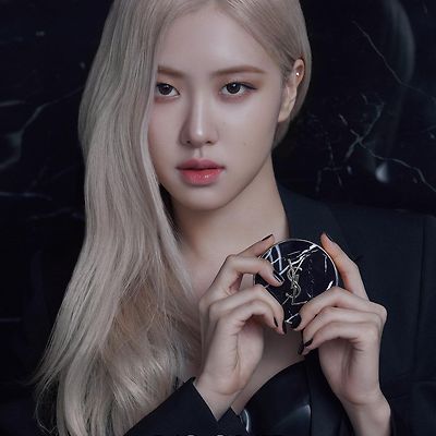 블랙핑크 로제 입생로랑 화보 사진 gif