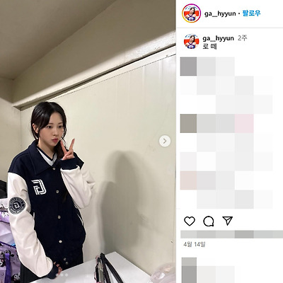 롯데자이언츠 2025 치어리더 김가현 직캠 인스타