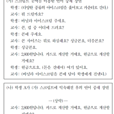 중등특수 기출분석 - 2014학년도 전공B 서술형 (1~3번)