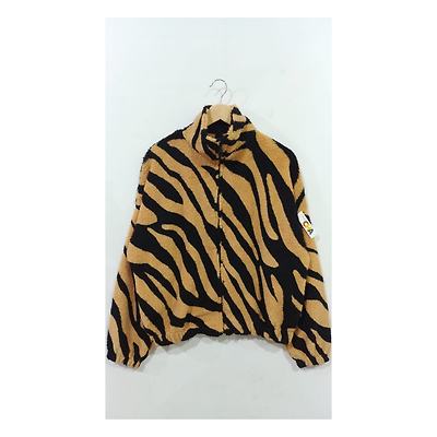 Campera Piel Cebra Oversize
