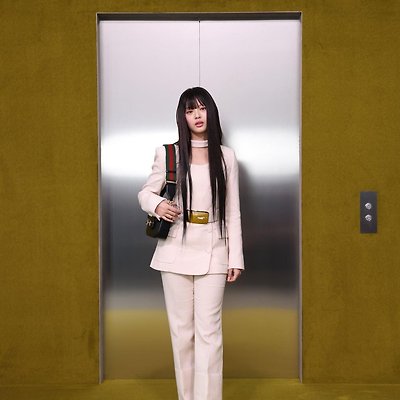 뉴진스 (NewJeans) 하니 'GUCCI (구찌)' 2023 F/W collection 패션쇼
