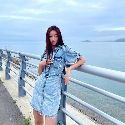 데님 원피스 오마이걸 유아