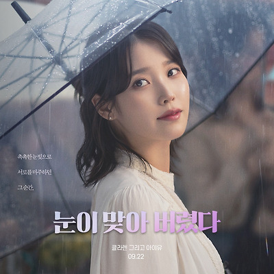 아이유 클라렌 광고 자료