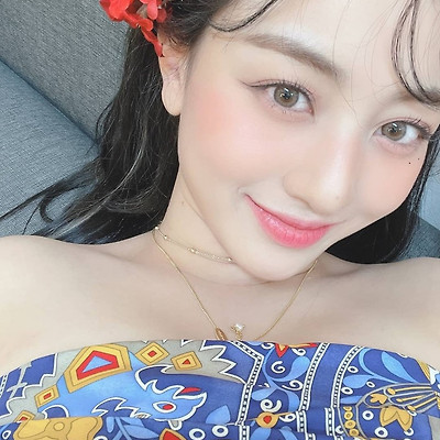 트와이스 지효 인스타그램 셀카 사진들 모음 2105