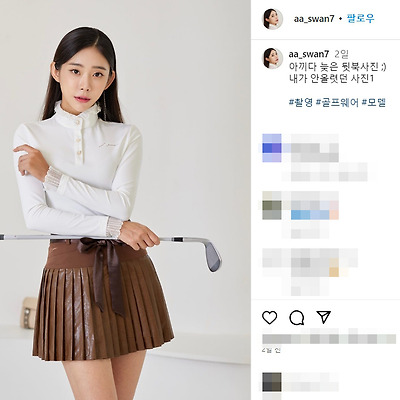 정주희 레이싱모델 골프 패션 요가 미녀 몸매 사진 셀카 노출 촬영 인스타그램