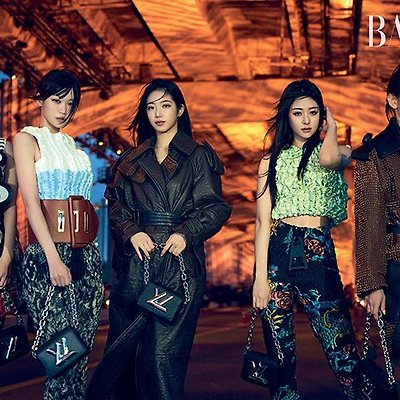 르세라핌 하퍼스바자 루이비통 프리폴 2023 화보