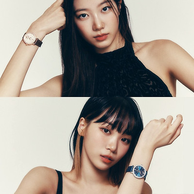 르세라핌 채원 카즈하 IWC 시계 화보