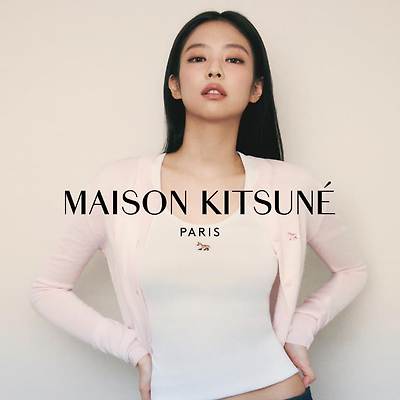 블랙핑크 제니 X 메종키츠네 베이비폭스 캠페인