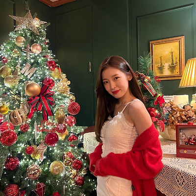 오마이걸 아린 크리스마스 인스타그램 업데이트 사진 2212