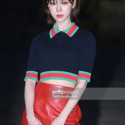 에스파 윈터 구찌 크루즈 2024 경복궁 게티 이미지
