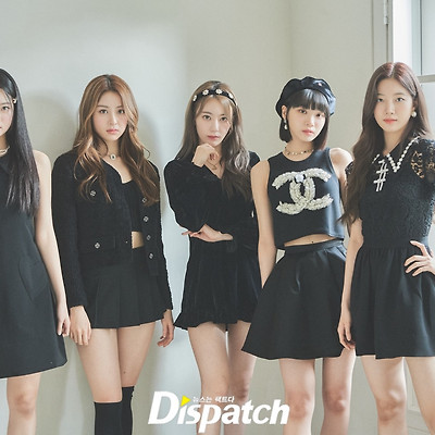 르세라핌 디스패치 블랙 컨셉 화보 사진