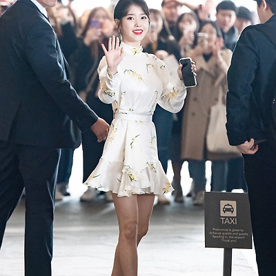 [19.03.27] 페르소나 제작발표회 아이유 출,퇴근 직찍 by 두탕구리