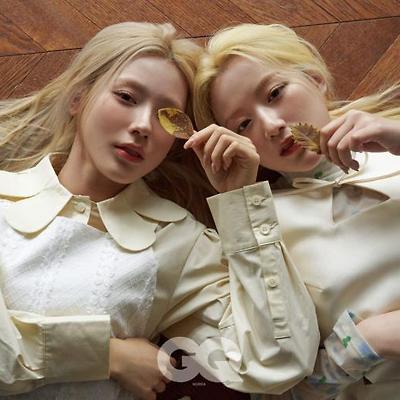 미연, 슈화 (여자)아이들 GQ 화보