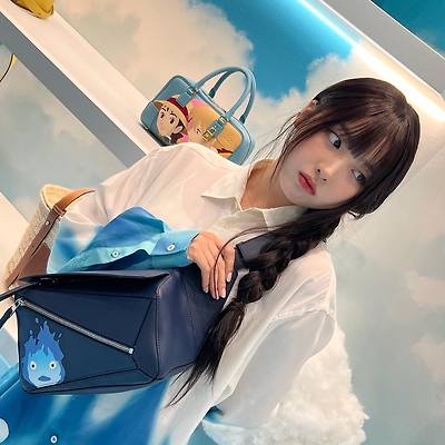 엔믹스 지우 로에베 인스타그램