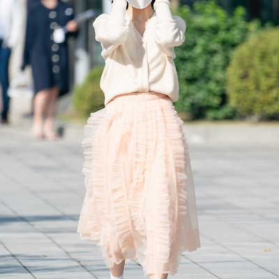 2021.10.14 조유리 ‘SBS 두시탈출 컬투쇼' 출근 11p