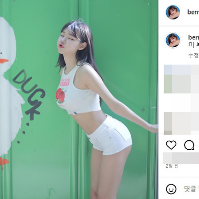 트위치 스트리머 빛베리 레전드 몸매 근황 라이키 사진 여친짤 셀카 1996년생 미녀 인스타